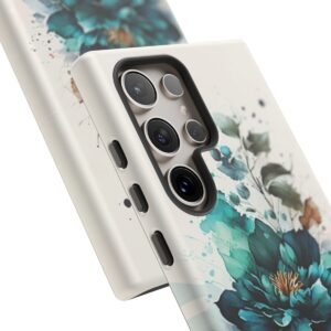 Colorful Floral Digital Printed Tough Cases - Image 218