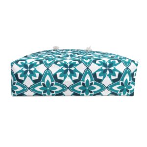 Arabic Sea Green Mosaic Pattern Weekender Bag - Image 4