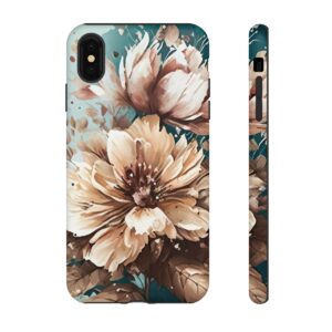 Digital Painted Flower - Tough Phone Cases - Image 11