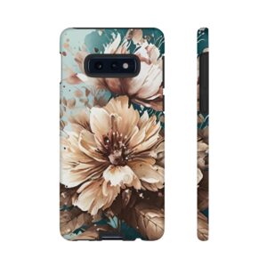 Digital Painted Flower - Tough Phone Cases - Image 13