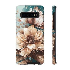 Digital Painted Flower - Tough Phone Cases - Image 15