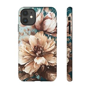 Digital Painted Flower - Tough Phone Cases - Image 19