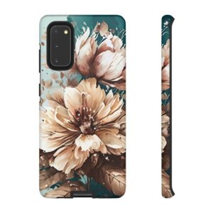 Digital Painted Flower - Tough Phone Cases - Image 25