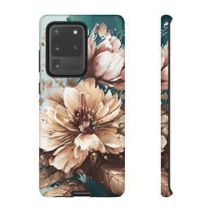 Digital Painted Flower - Tough Phone Cases - Image 27
