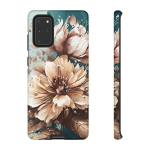 Digital Painted Flower - Tough Phone Cases - Image 28