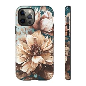 Digital Painted Flower - Tough Phone Cases - Image 35