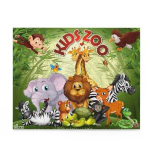 Kids Zoo Party Jigsaw Puzzle (120, 252, 500-Piece) - Image 5