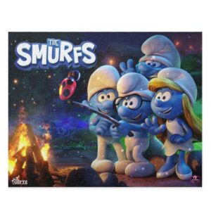 Bonfire Smurf Jigsaw Puzzle (120, 252, 500-Piece) - Image 2