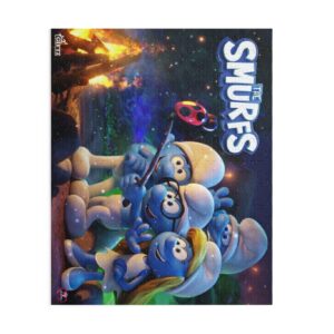 Bonfire Smurf Jigsaw Puzzle (120, 252, 500-Piece) - Image 3