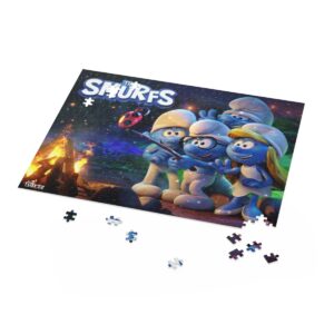 Bonfire Smurf Jigsaw Puzzle (120, 252, 500-Piece) - Image 4
