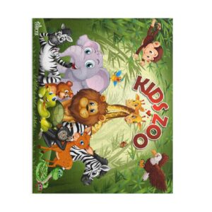 Kids Zoo Party Jigsaw Puzzle (120, 252, 500-Piece) - Image 3