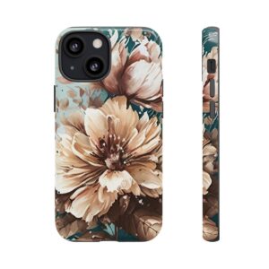 Digital Painted Flower - Tough Phone Cases - Image 42