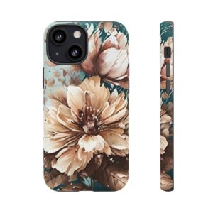 Digital Painted Flower - Tough Phone Cases - Image 44