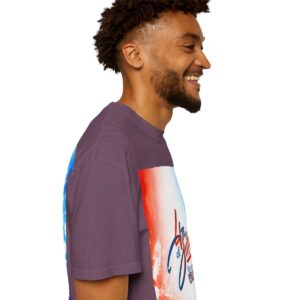 Patch Color Design for 4th of July - Unisex Garment-Dyed T-shirt - Image 208