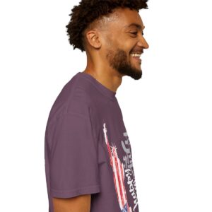 Dark Themed - Statue of Liberty 4th of July Unisex Garment - Dyed T-shirt - Image 129