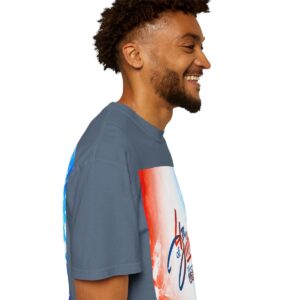 Patch Color Design for 4th of July - Unisex Garment-Dyed T-shirt - Image 169