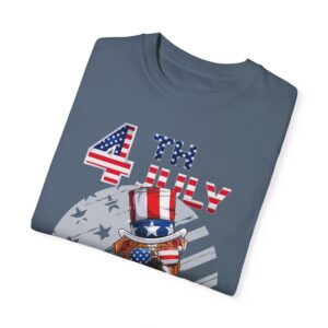 Dog Lovers 4th of July Unisex Garment-Dyed T-shirt - Image 69
