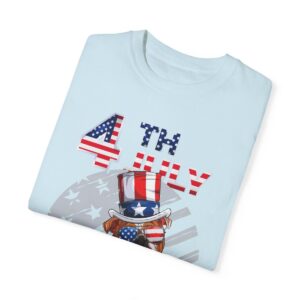 Dog Lovers 4th of July Unisex Garment-Dyed T-shirt - Image 56