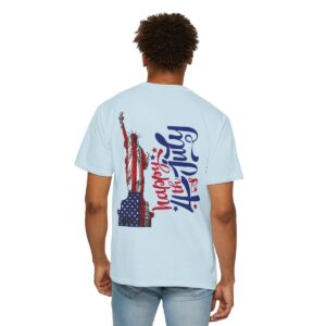 Statue of Liberty Tee for 4th of July - Unisex Garment-Dyed T-shirt - Image 37