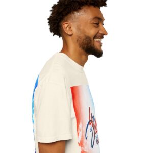 Patch Color Design for 4th of July - Unisex Garment-Dyed T-shirt - Image 39