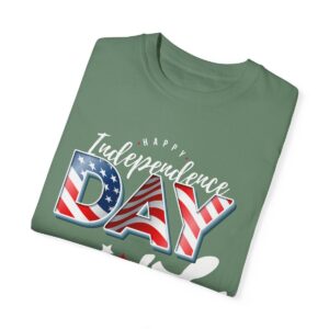Dark Themed 4th of July Unisex Garment-Dyed T-shirt Featuring a Creative Design - Image 69