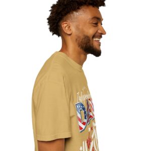 Dark Themed 4th of July Unisex Garment-Dyed T-shirt Featuring a Creative Design - Image 25