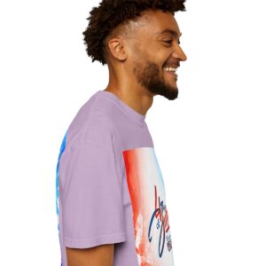 Patch Color Design for 4th of July - Unisex Garment-Dyed T-shirt - Image 195