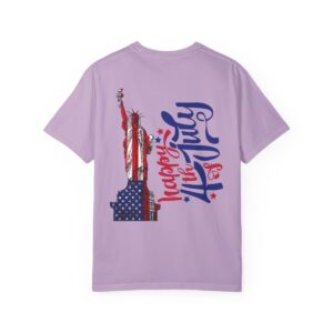 Statue of Liberty Tee for 4th of July - Unisex Garment-Dyed T-shirt - Image 42