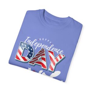 Dark Themed 4th of July Unisex Garment-Dyed T-shirt Featuring a Creative Design - Image 82