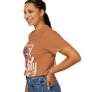 Dark Themed 4th of July Unisex Garment-Dyed T-shirt Featuring a Creative Design - Image 35