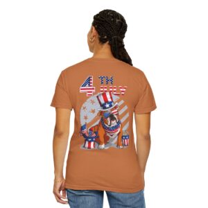 Dog Lovers 4th of July Unisex Garment-Dyed T-shirt - Image 27