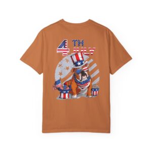 Dog Lovers 4th of July Unisex Garment-Dyed T-shirt - Image 29