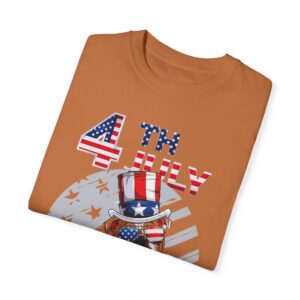 Dog Lovers 4th of July Unisex Garment-Dyed T-shirt - Image 30