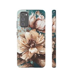 Digital Painted Flower - Tough Phone Cases - Image 74