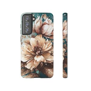 Digital Painted Flower - Tough Phone Cases - Image 78