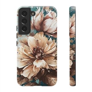 Digital Painted Flower - Tough Phone Cases - Image 84