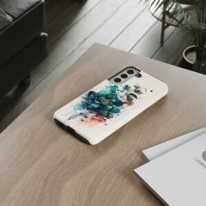 Colorful Floral Digital Printed Tough Cases - Image 89