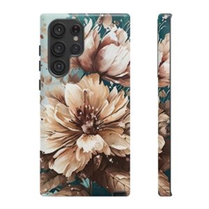 Digital Painted Flower - Tough Phone Cases - Image 90