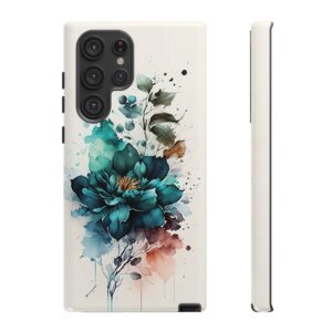 Colorful Floral Digital Printed Tough Cases - Image 92