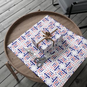 Independence Day with our stunning 4th of July Pattern Gift Wrap Papers - Image 4