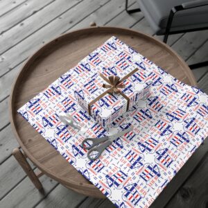 Independence Day with our stunning 4th of July Pattern Gift Wrap Papers - Image 7