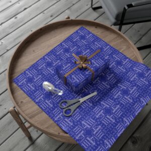 Exquisite 4th of July Pattern in Blue Gift Wrap Papers - Image 7