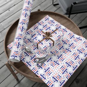 Independence Day with our stunning 4th of July Pattern Gift Wrap Papers - Image 11