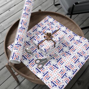 Independence Day with our stunning 4th of July Pattern Gift Wrap Papers - Image 19