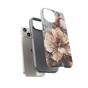 Digital Painted Flower - Tough Phone Cases - Image 100