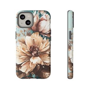 Digital Painted Flower - Tough Phone Cases - Image 98