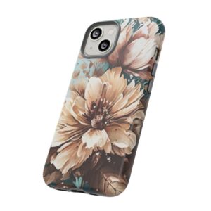 Digital Painted Flower - Tough Phone Cases - Image 99
