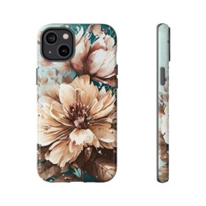 Digital Painted Flower - Tough Phone Cases - Image 110