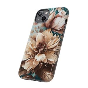 Digital Painted Flower - Tough Phone Cases - Image 111