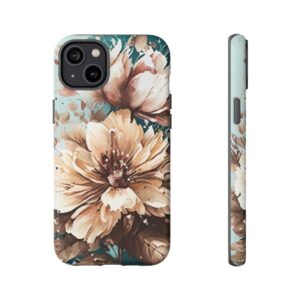 Digital Painted Flower - Tough Phone Cases - Image 114